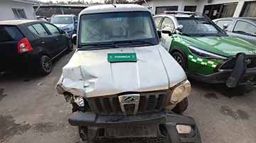 Carabineros detiene a tres sujetos por receptación de camioneta con patentes falsas